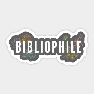 Bibliophile Sticker